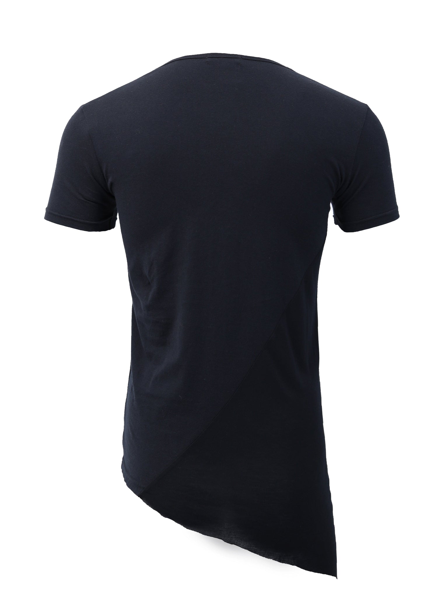 Asymmetric T-Shirt in Black