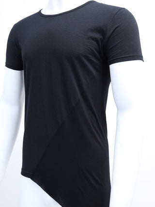 Asymmetric T-Shirt in Black