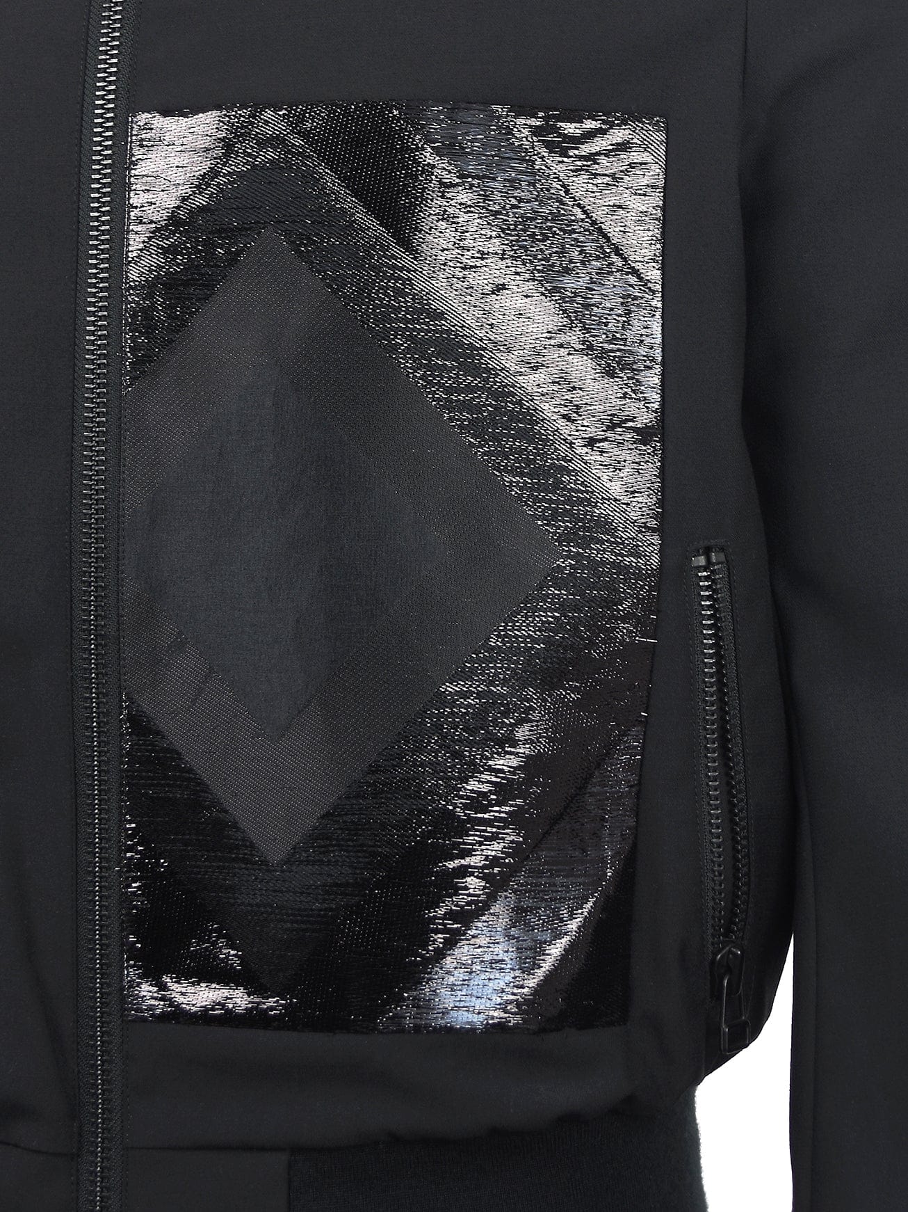 Black Artisan Bomber Jacket