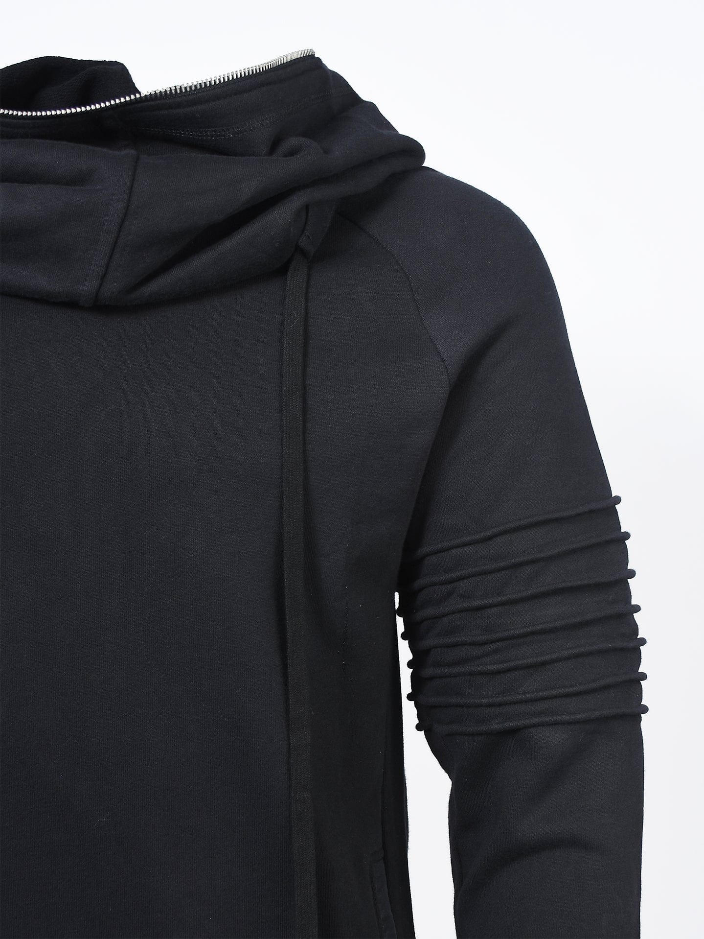 Funnel neck zip up hoodie on sale