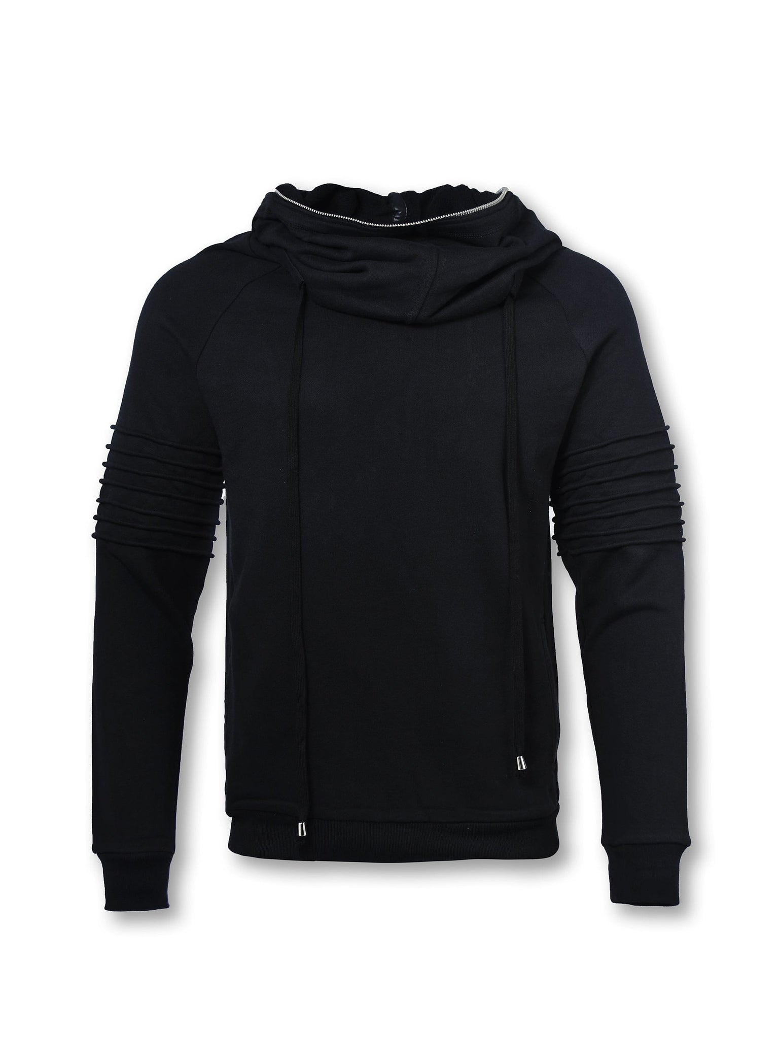 Men funnel neck hoodie hotsell