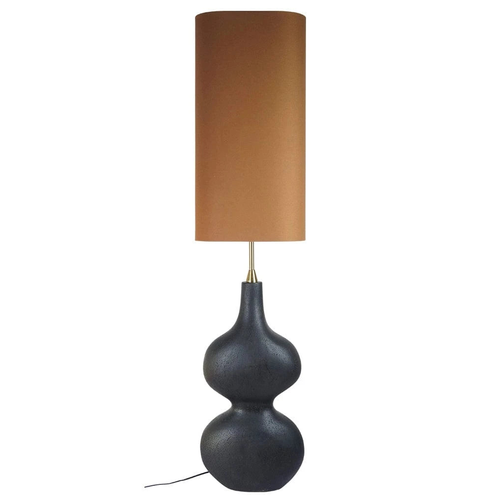 Black Organic Floor Lamp