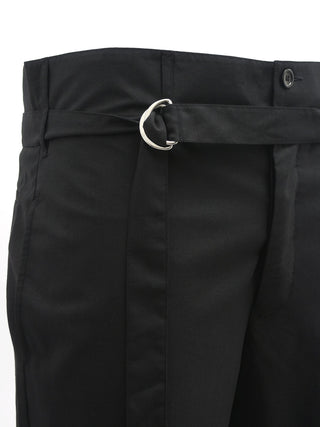 Bondage Suit Trousers in Black