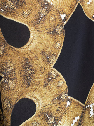 Gold Octopus Print Vest Top