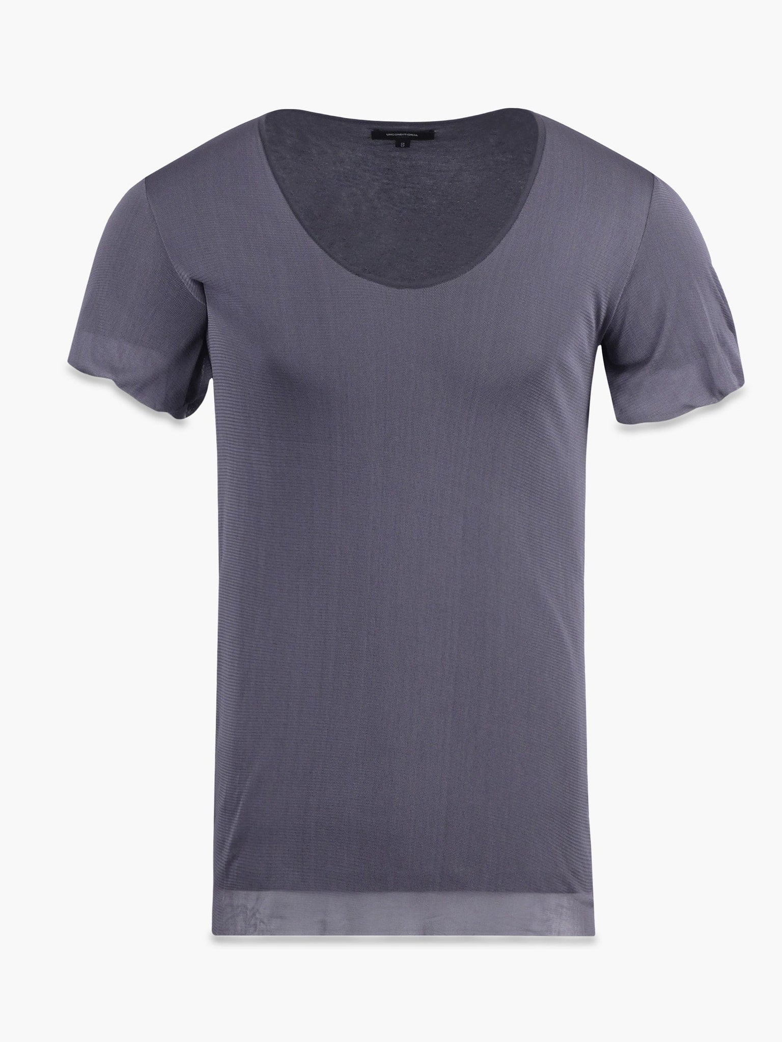 Grey Double Layered T-Shirt