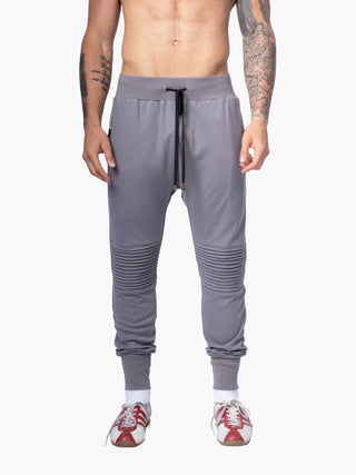 Mouse Grey Ribbed Knee Joggers