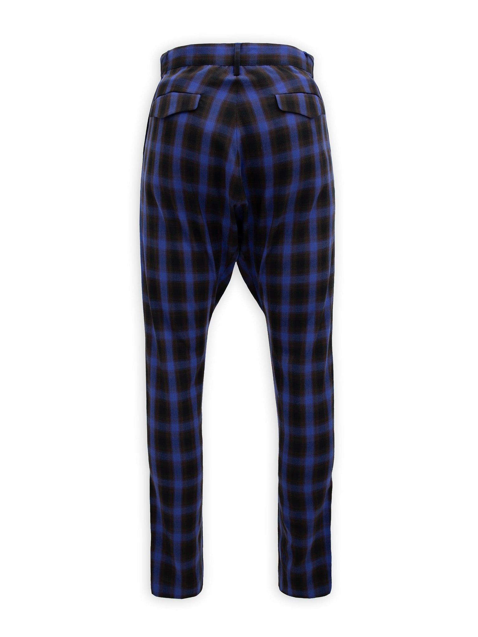 Purple Checked Trousers