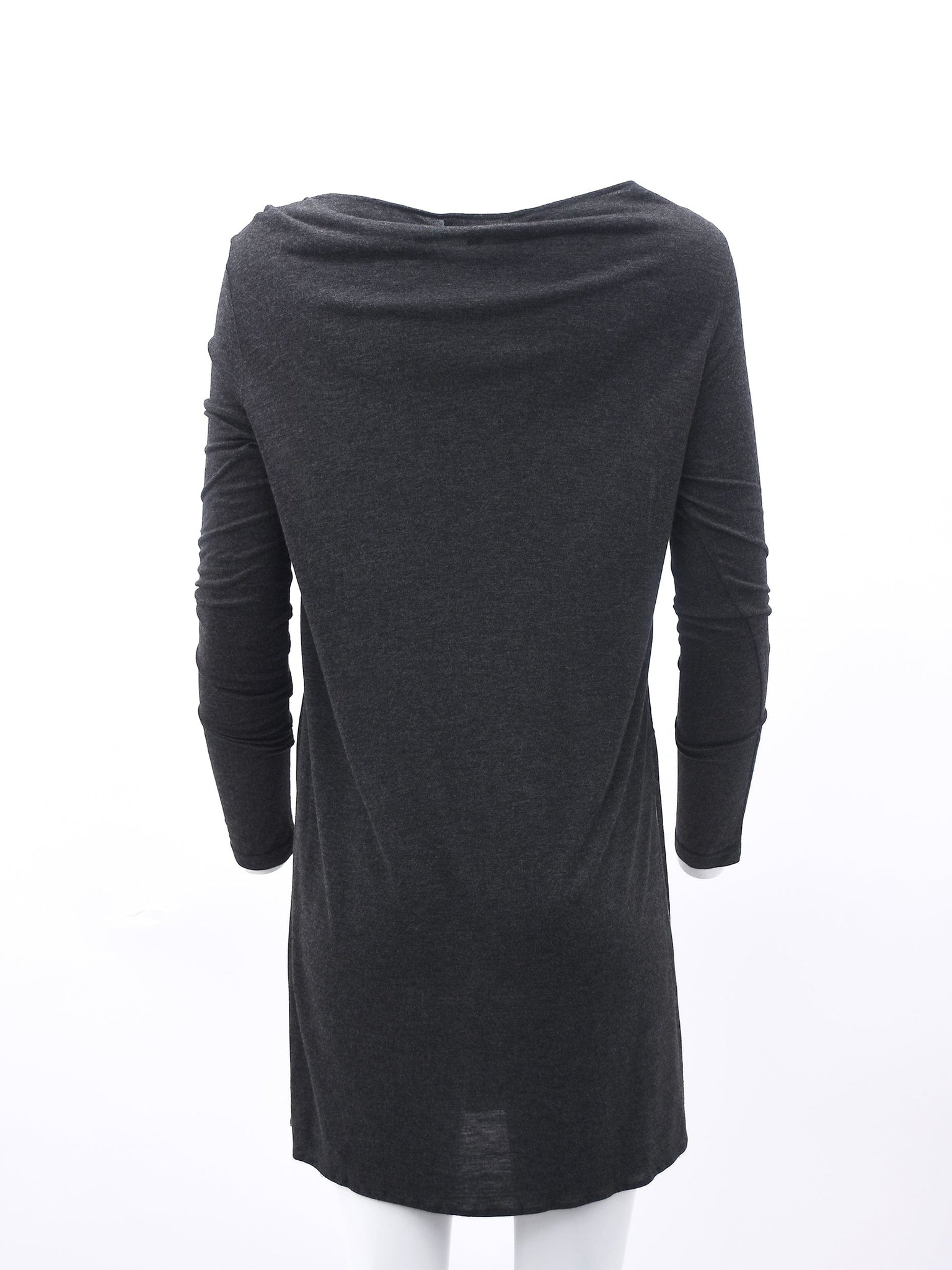 Rayon Tunic with Chiffon Insert