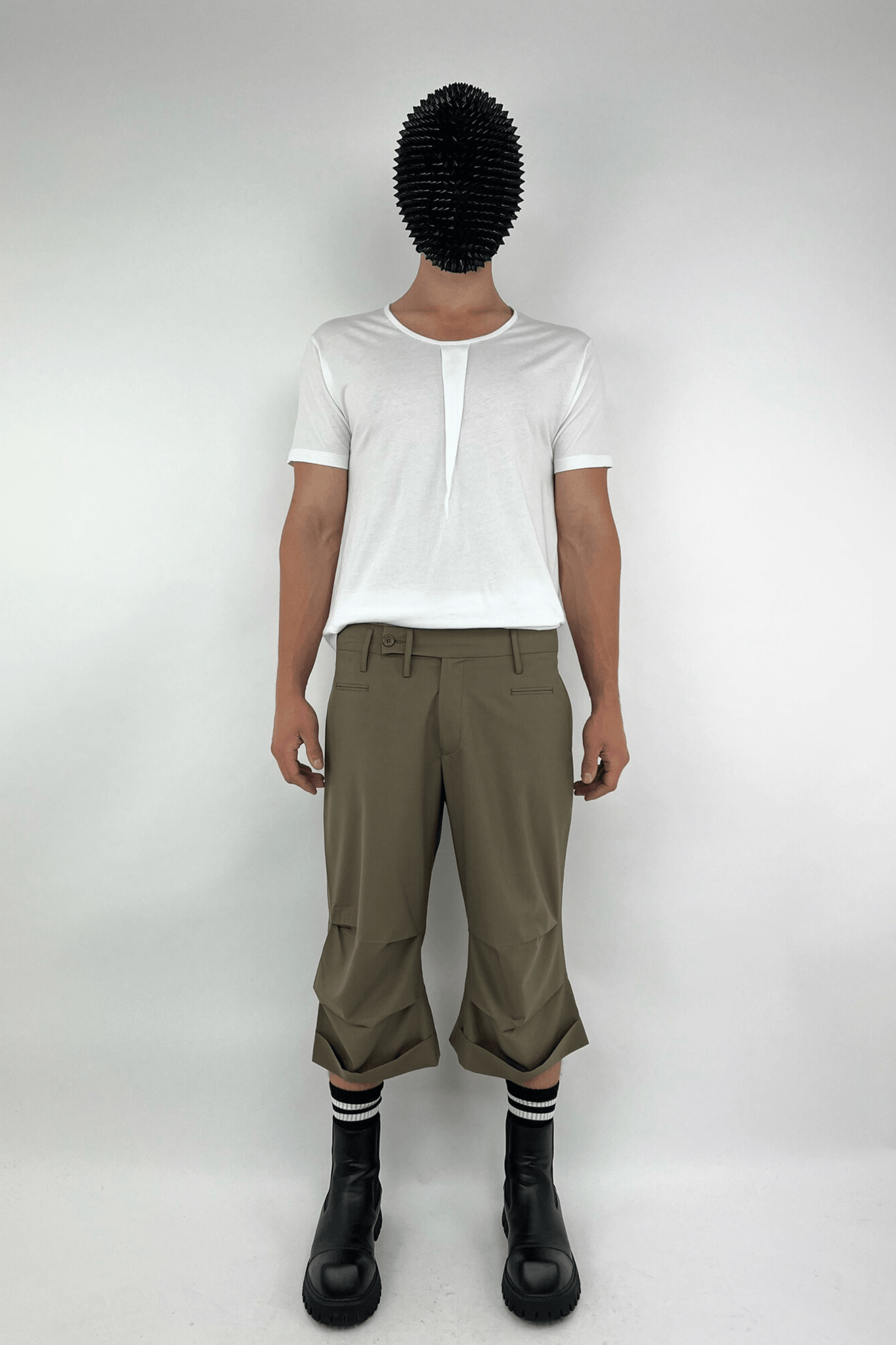 Relaxed Fit Military Shorts