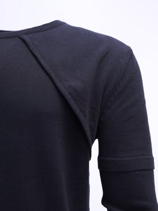 Shoulder Layered Knit Jumper