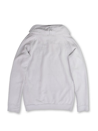 Stone Grey Funnel Neck Hoodie